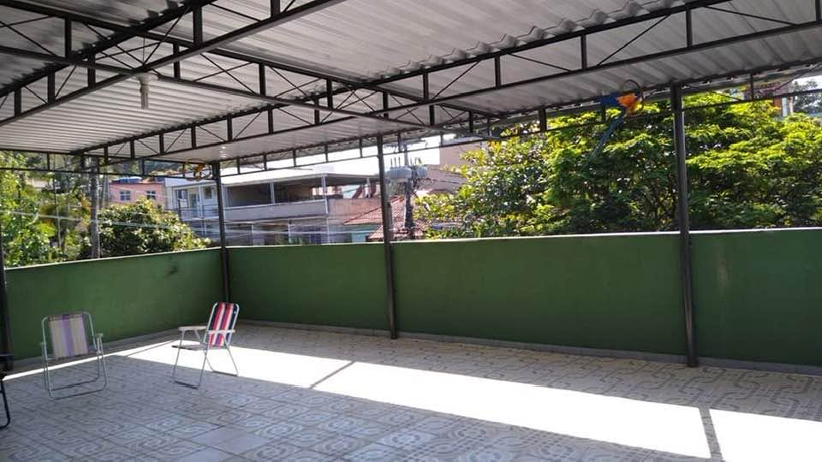 Cobertura em estrutura metálica